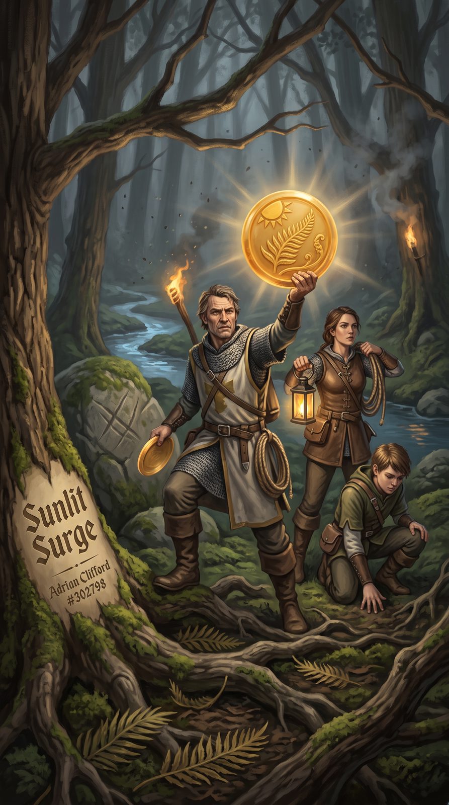 Sunlit Surge artwork