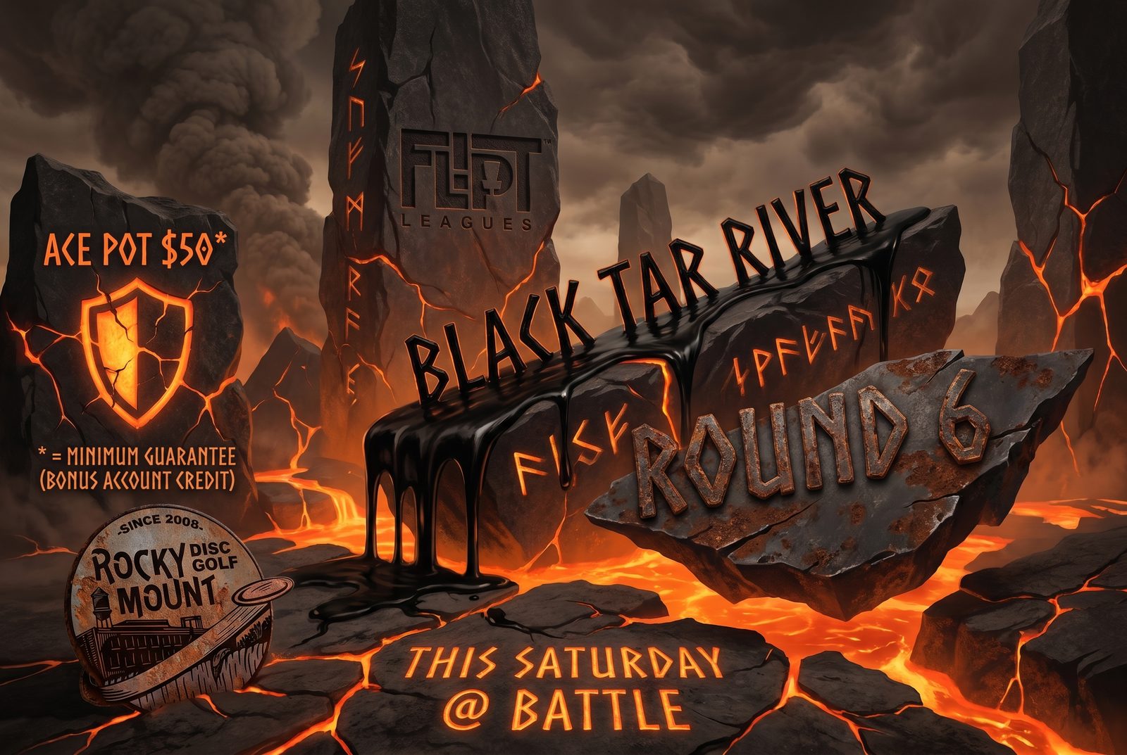 Black Tar River event art