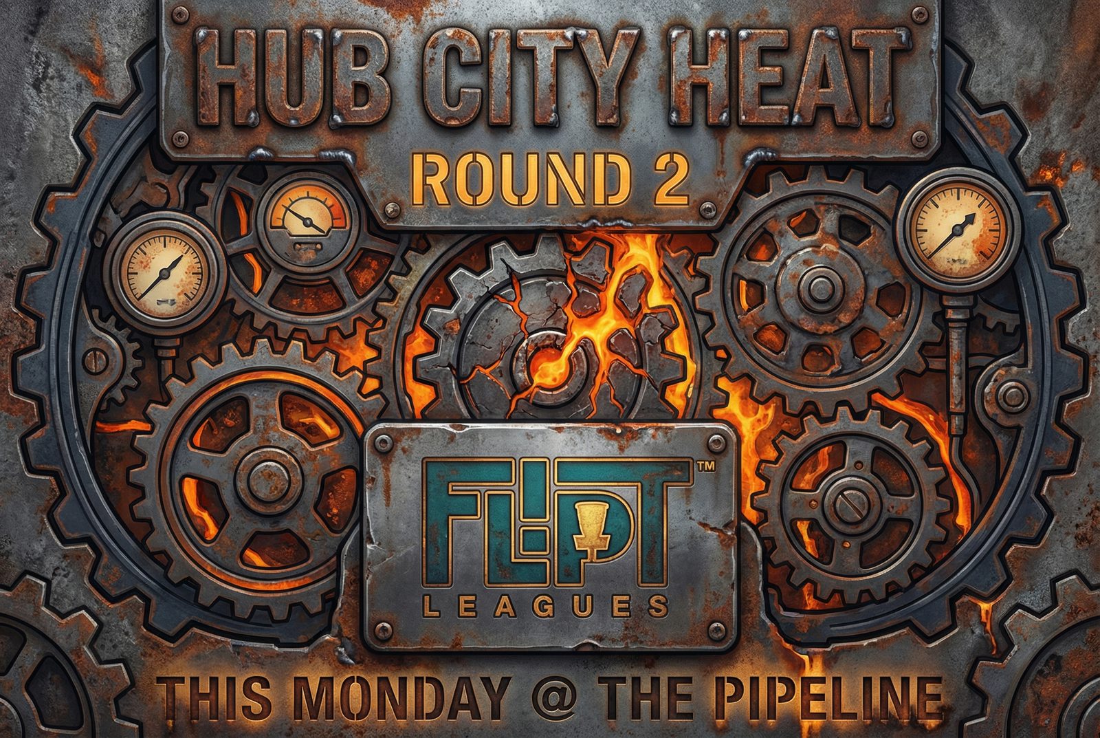 Hub City Heat event art