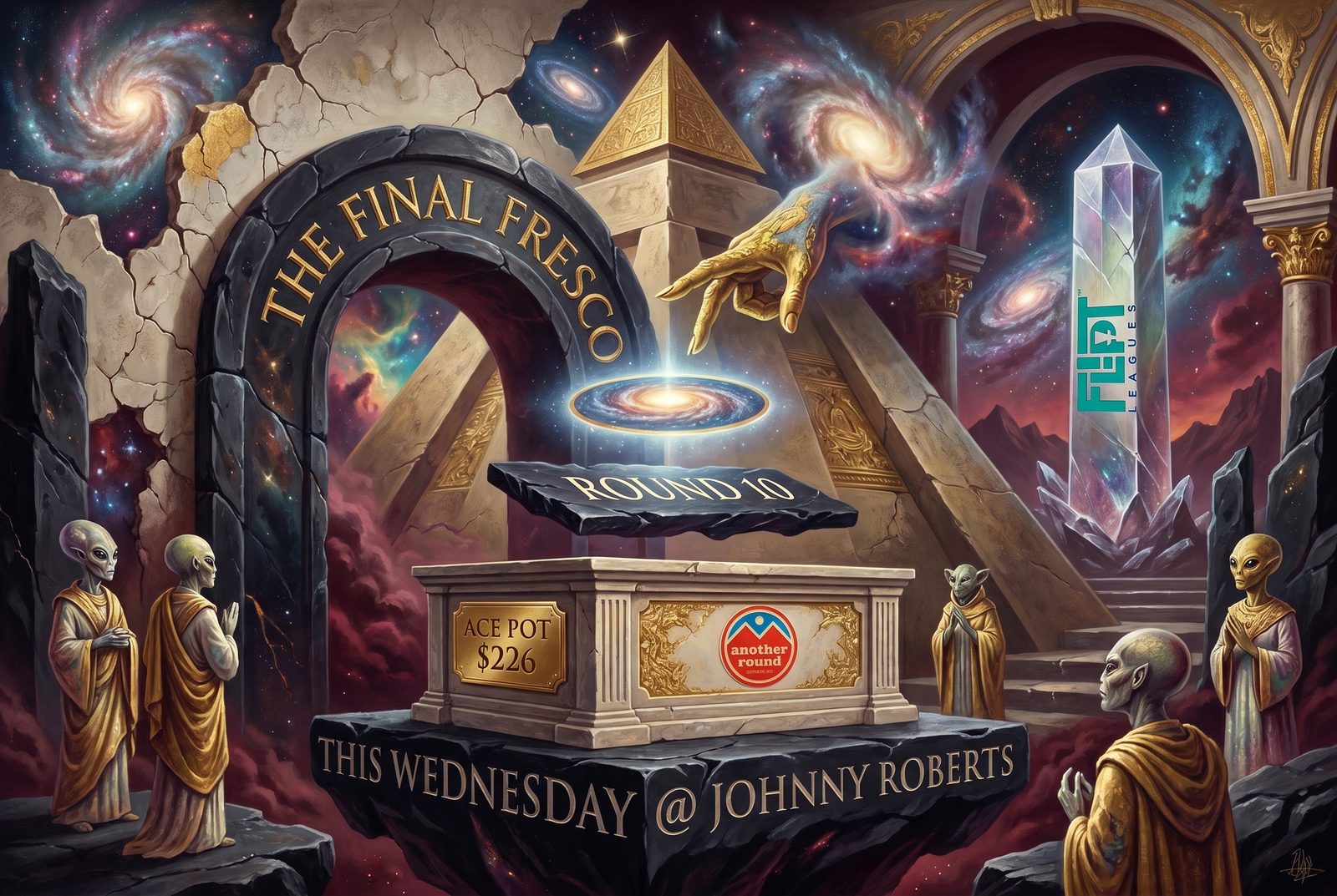 The Final Fresco event art
