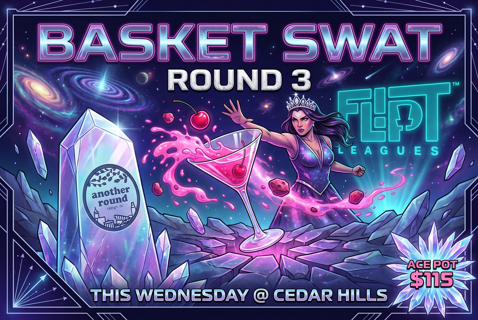 Basket Swat event art