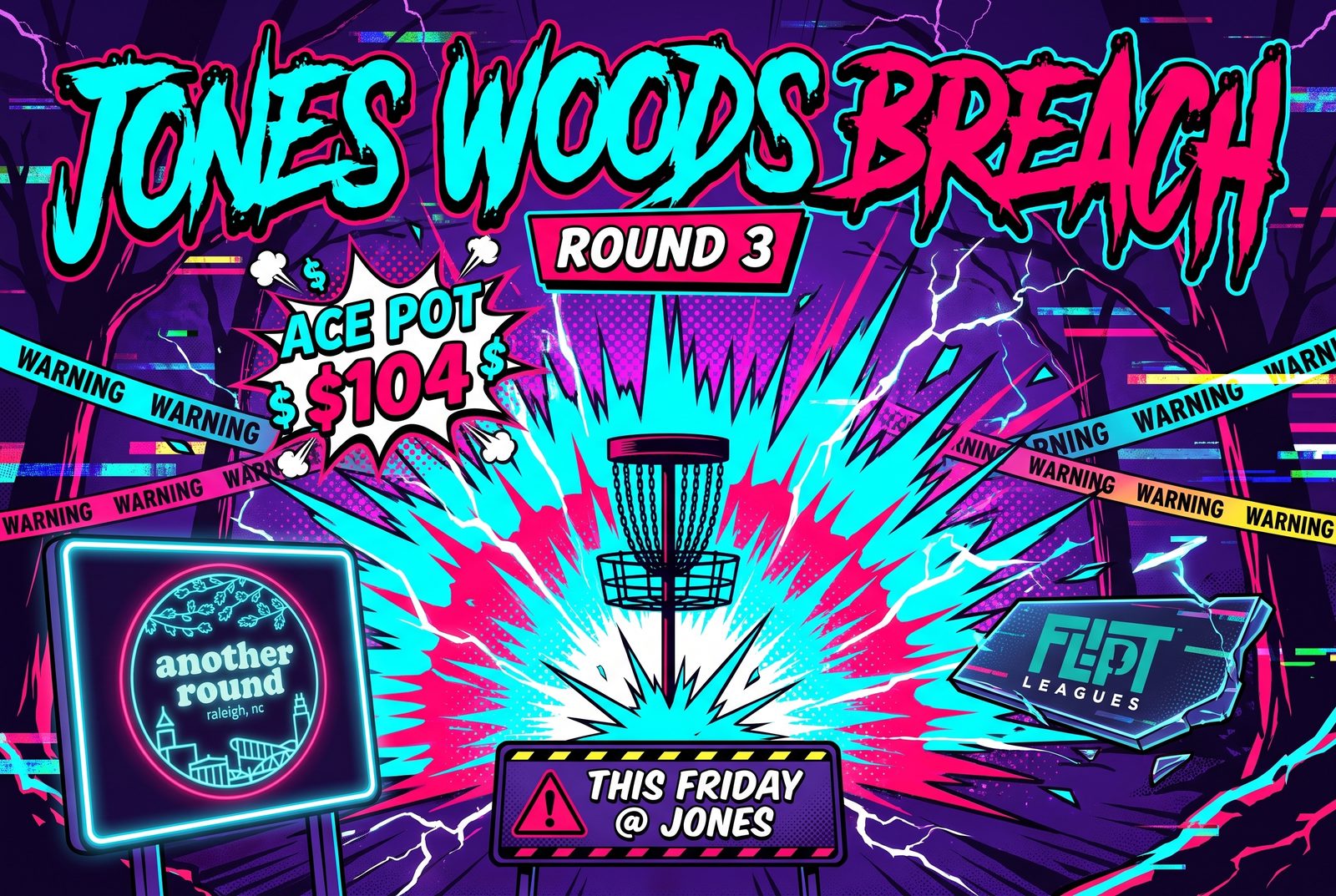 Jones Woods Breach event art