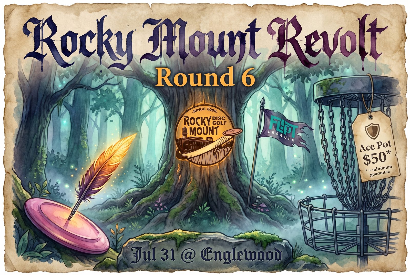 Rocky Mount Revolt event art