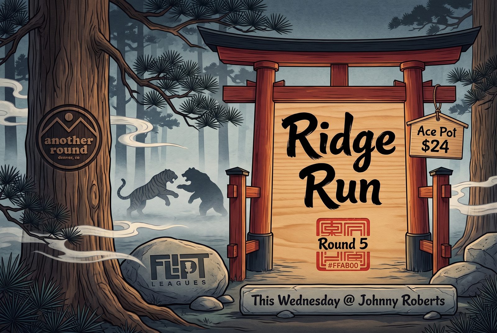 Ridge Run event art