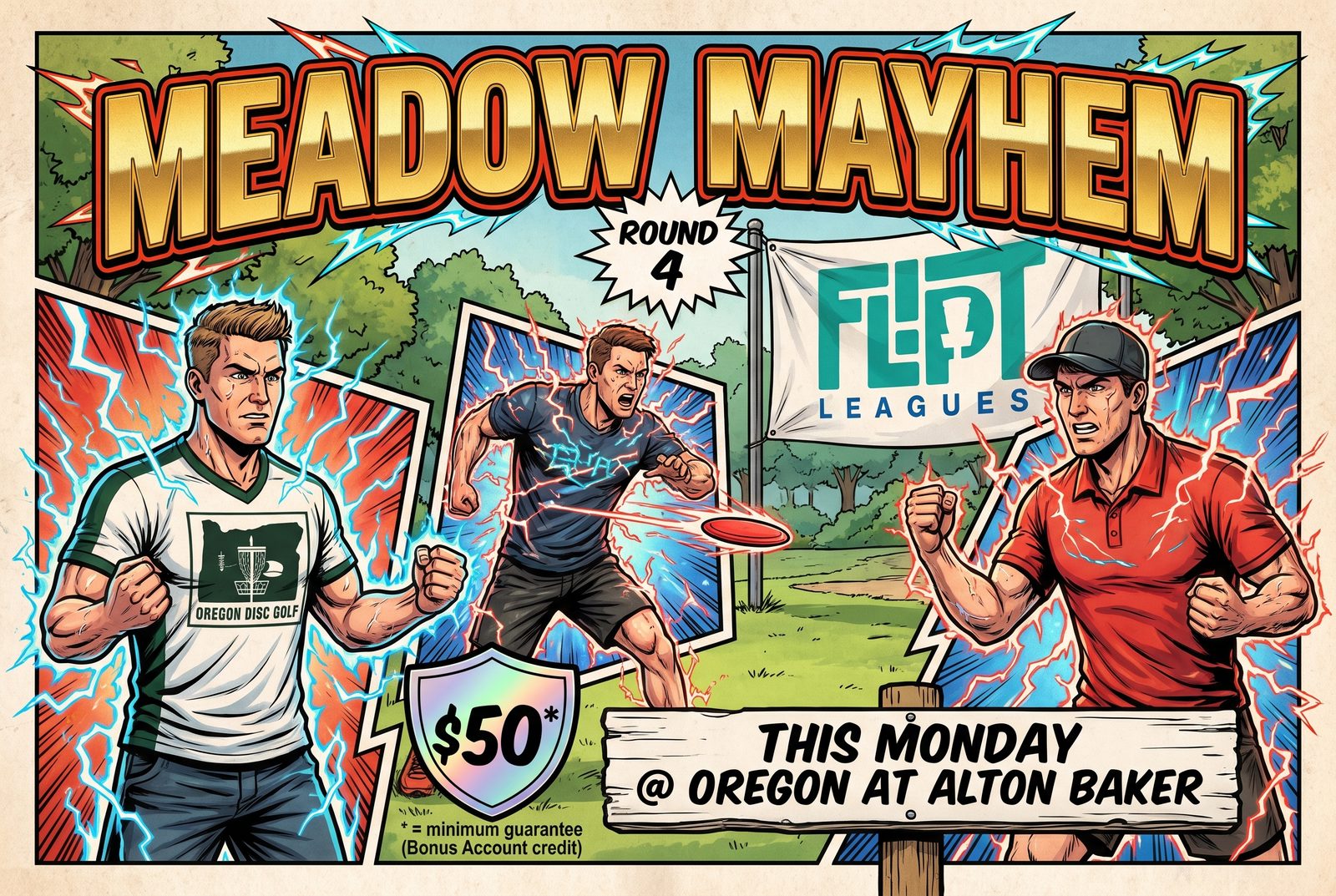 Meadow Mayhem event art