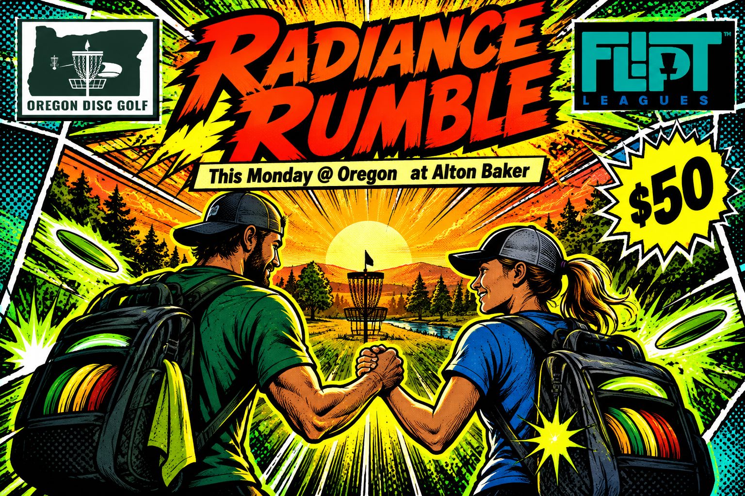 Radiance Rumble event art