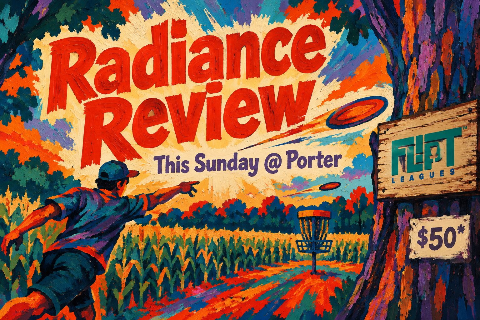 Radiance Review event art