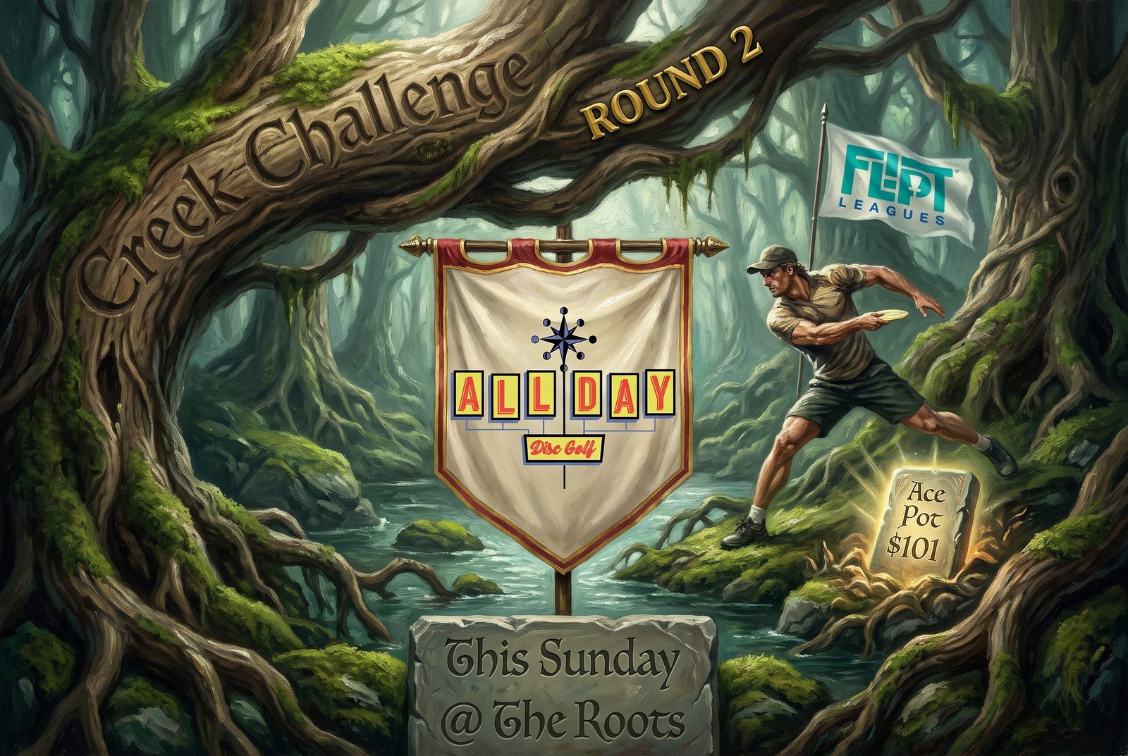 Creek Challenge event art