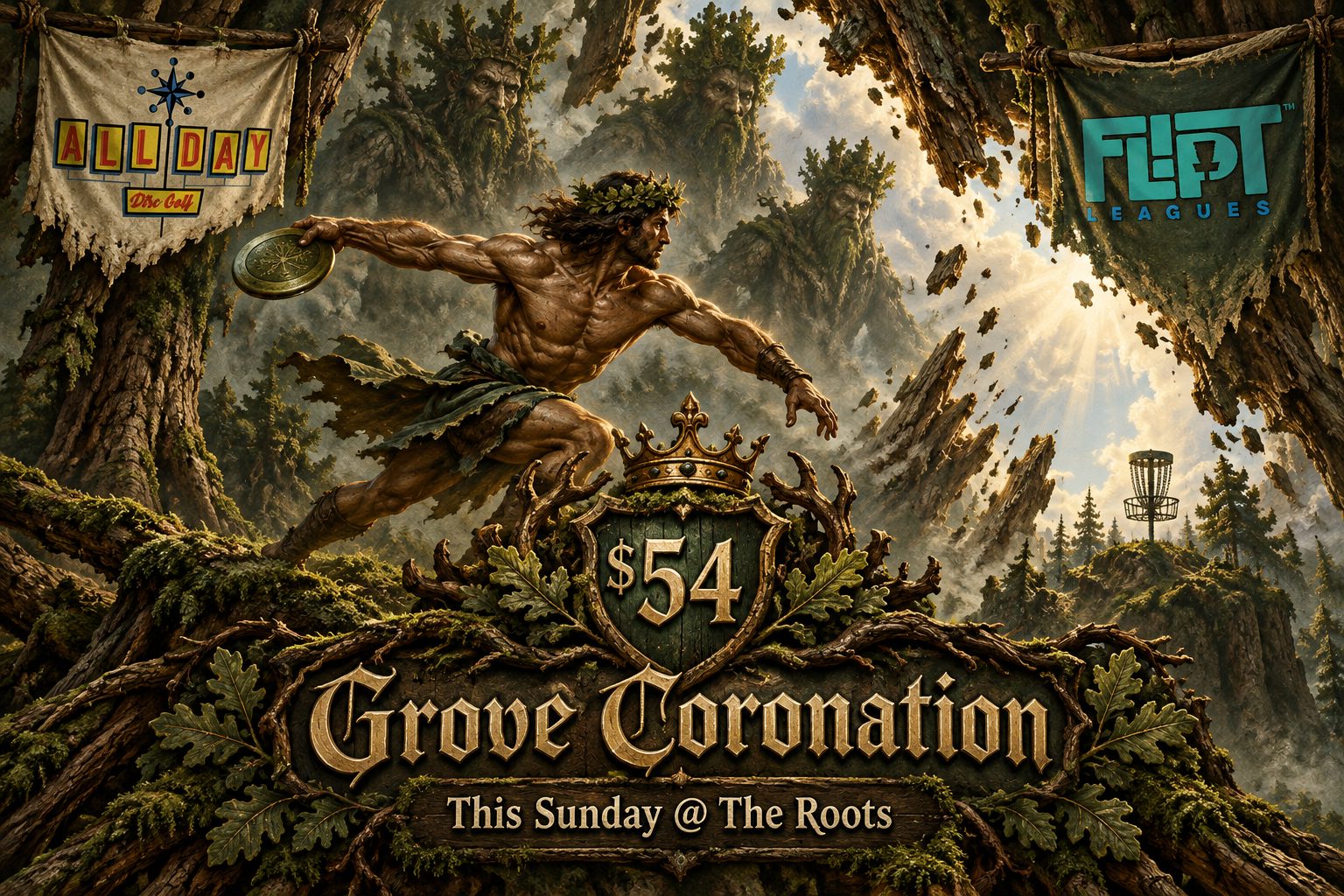 Grove Coronation event art