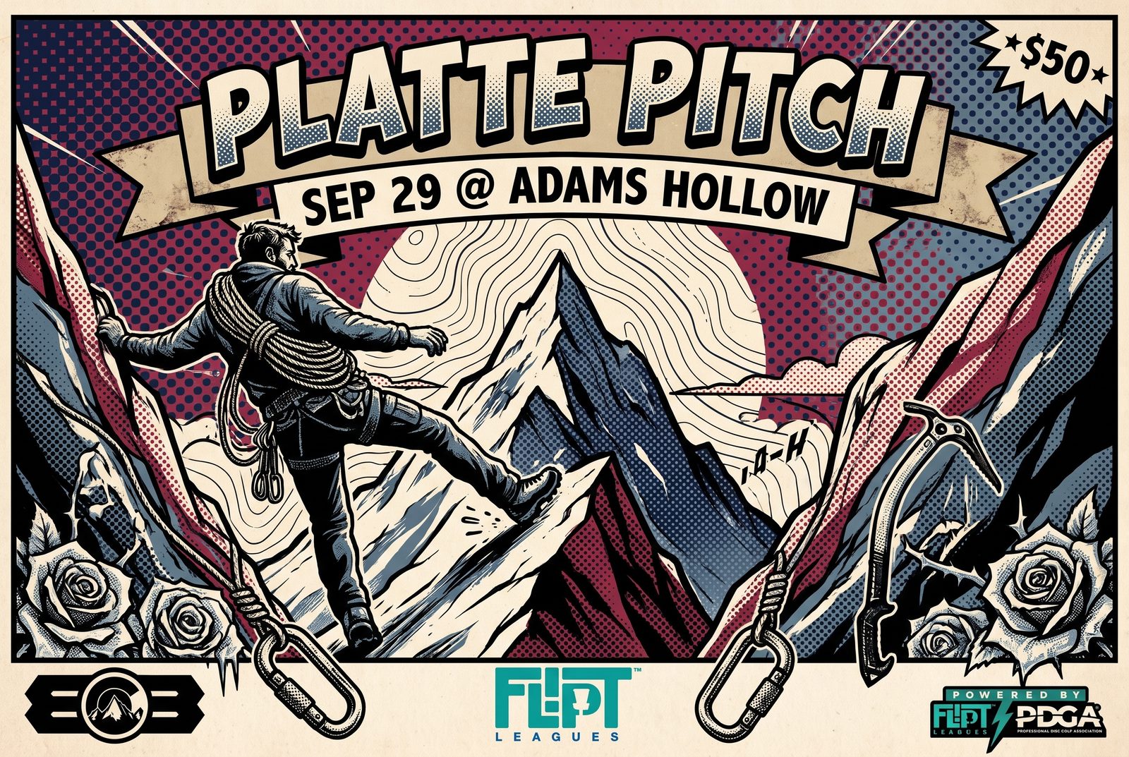 Platte Pitch event art