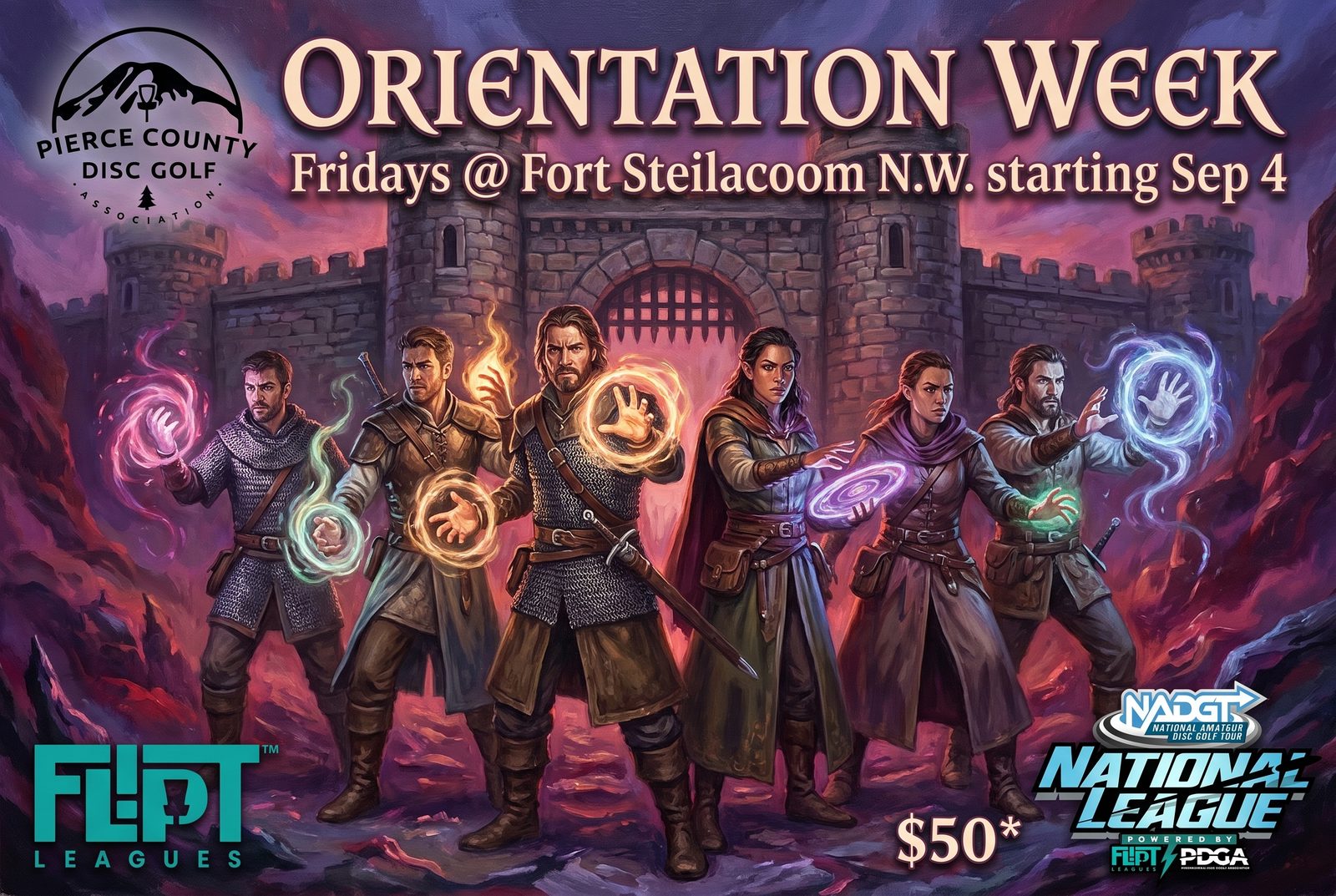 Orientation Week event art