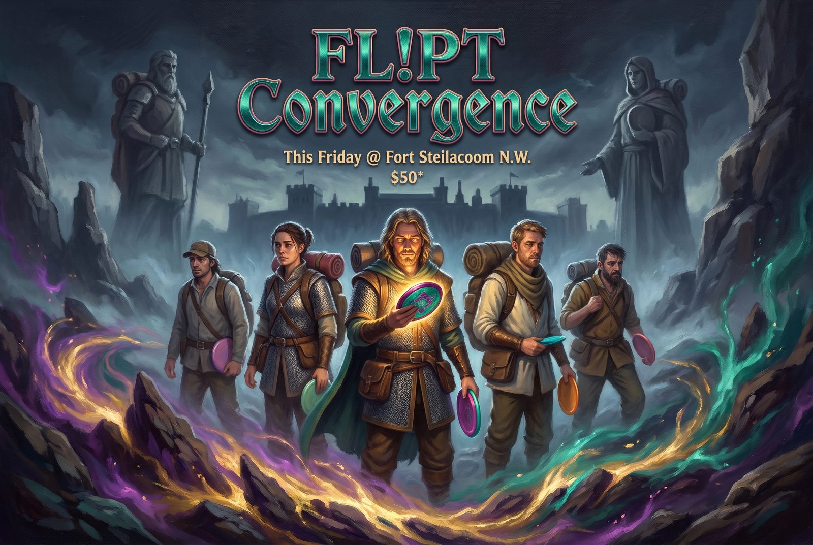 FL!PT Convergence event art