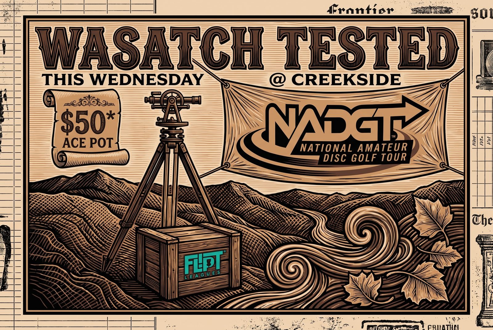 Wasatch Tested event art