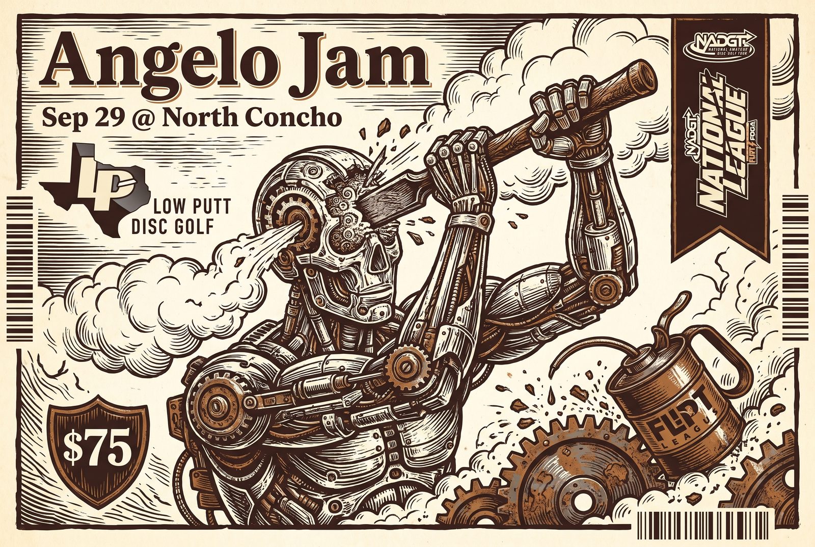 Angelo Jam event art