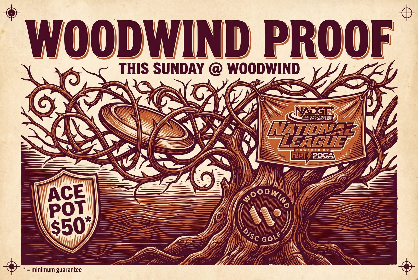 WoodWind Proof event art