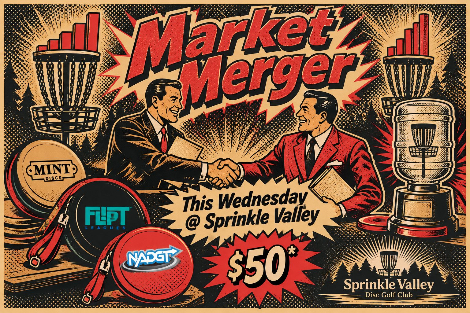 Market Merger event art