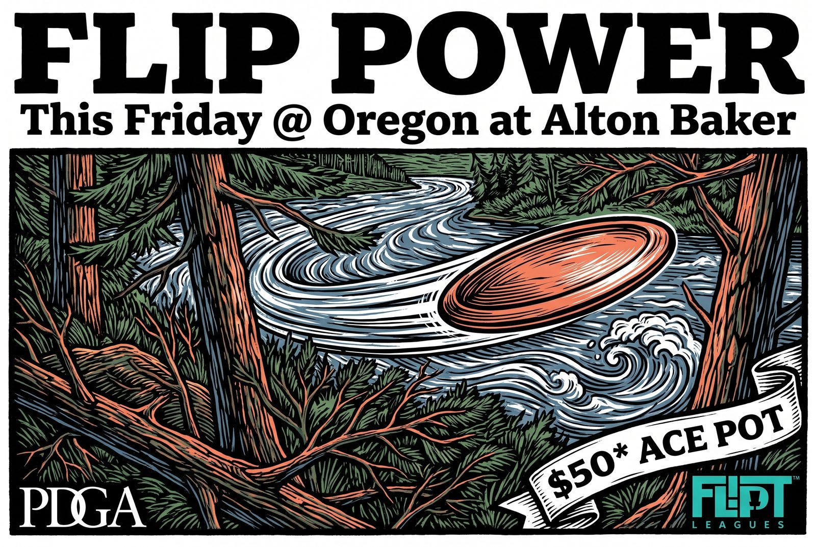 Flip Power event art