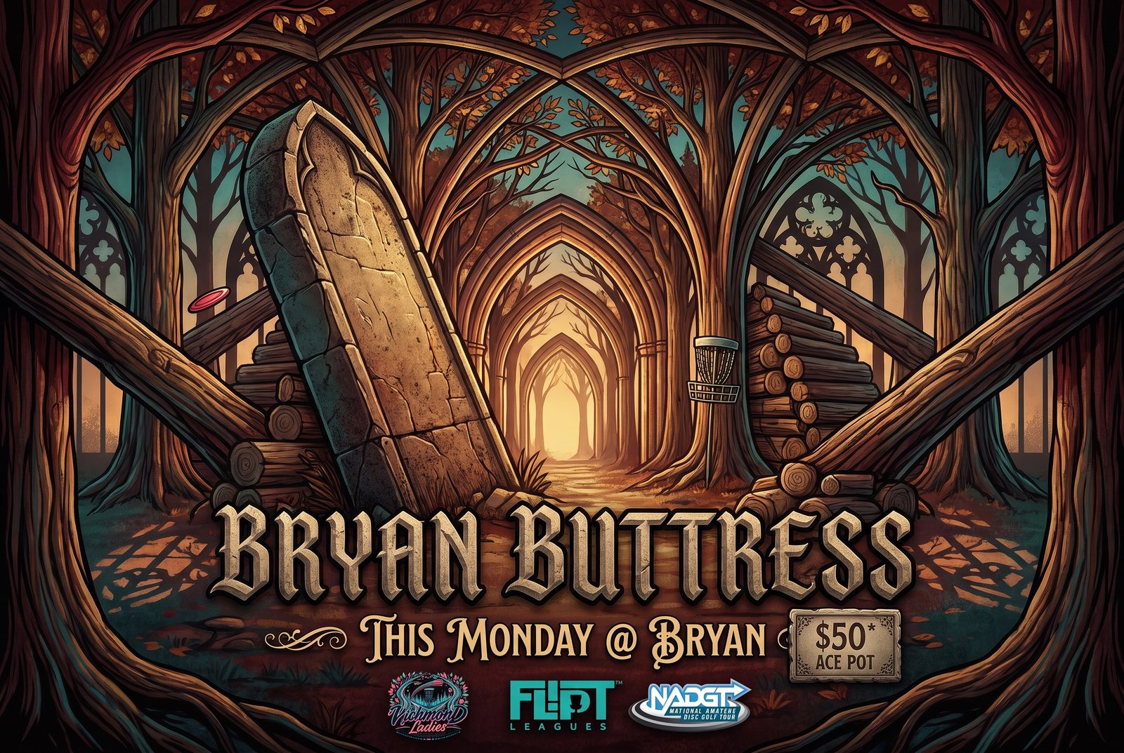 Bryan Buttress event art