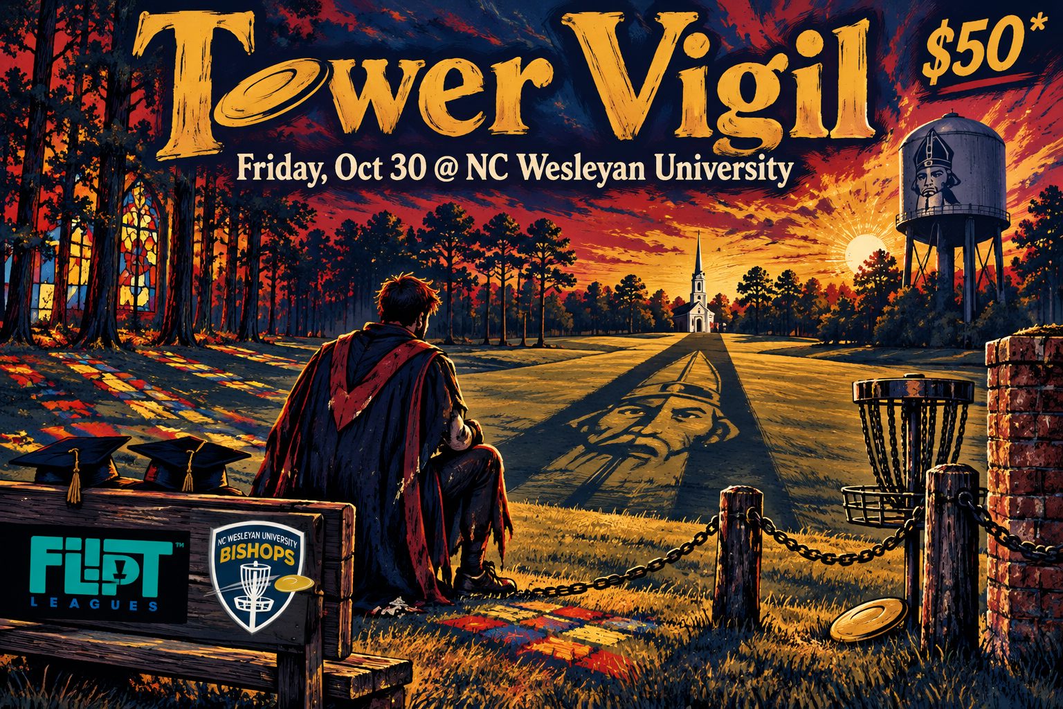 Tower Vigil event art
