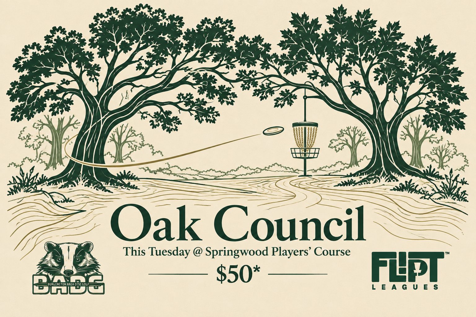 Oak Council event art
