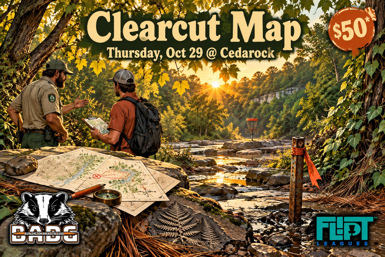 Clearcut Map event art