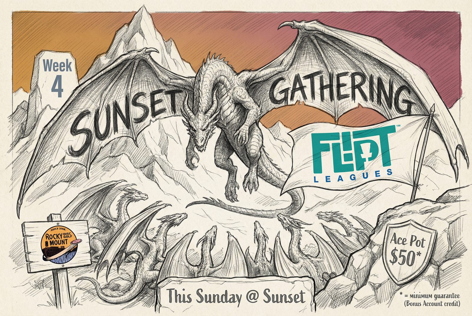 Sunset Gathering event art