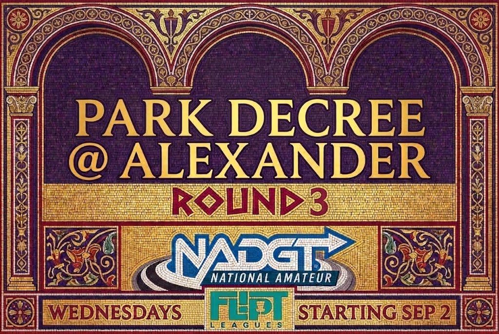 Park Decree event art