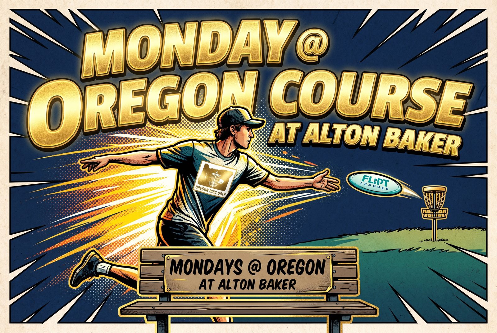 Monday @ Oregon Disc Golf Course at Alton Baker