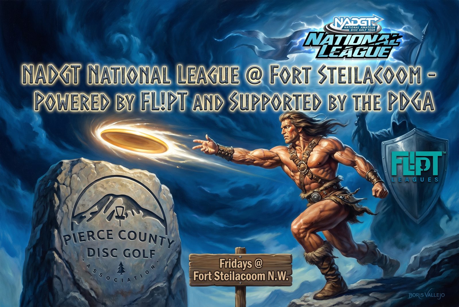 NADGT National League @ Fort Steilacoom - Powered by FL!PT and Supported by the PDGA