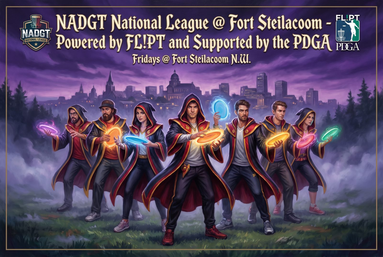 NADGT National League @ Fort Steilacoom - Powered by FL!PT and Supported by the PDGA
