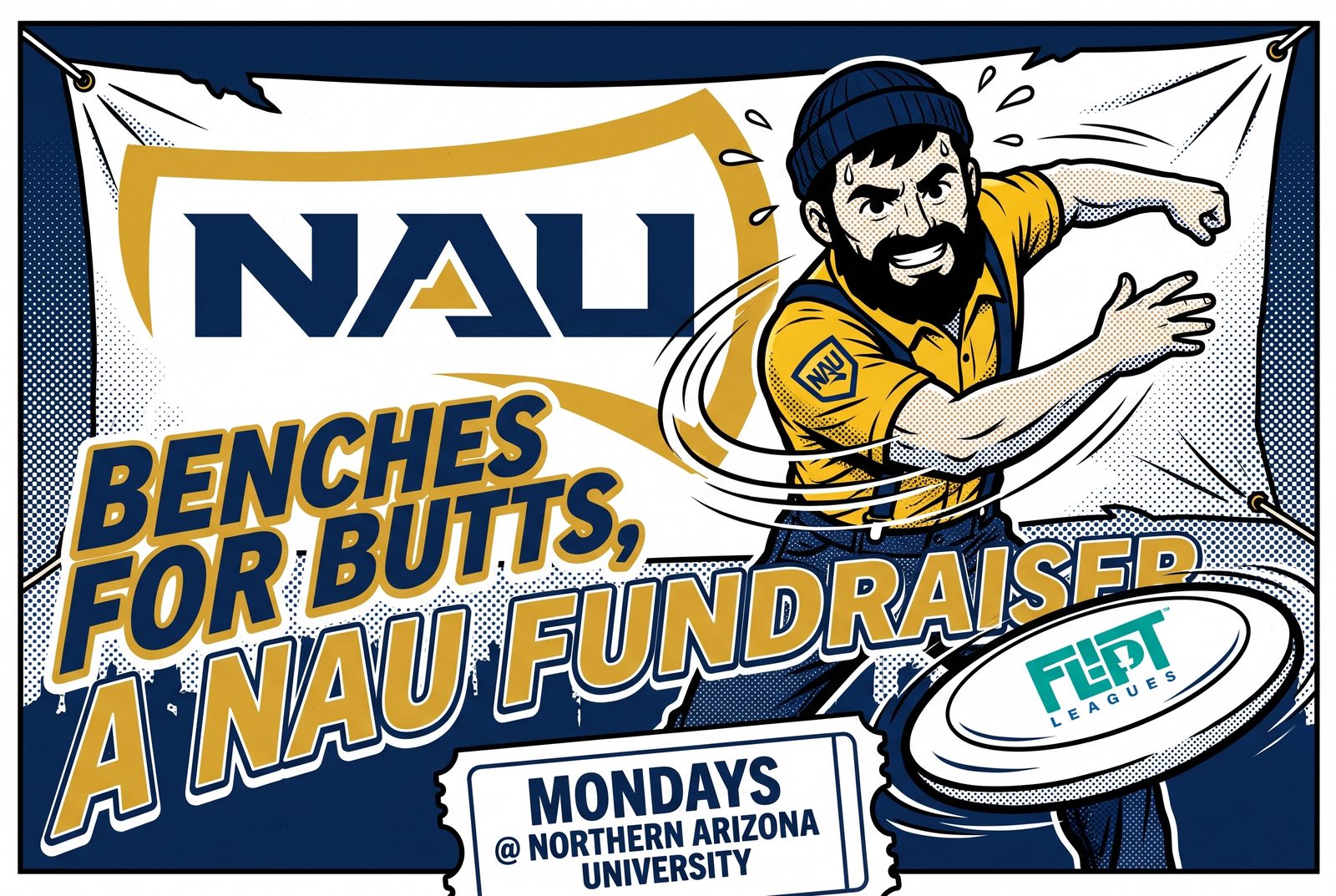 Benches for Butts, a NAU fundraiser