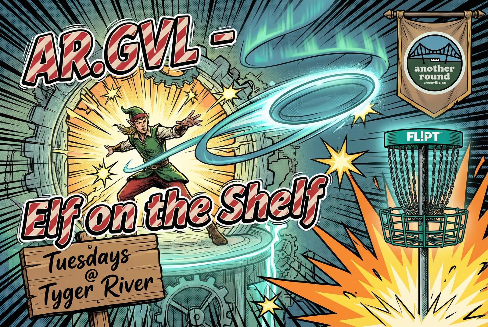 AR.GVL - Elf on the Shelf @ Tyger