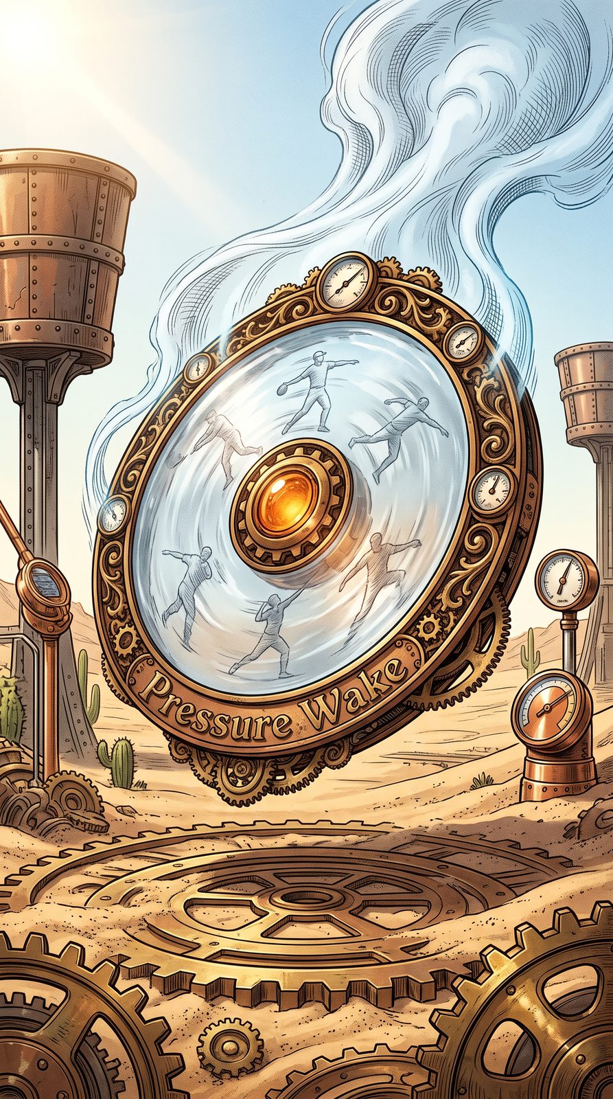 Pressure Wake artwork