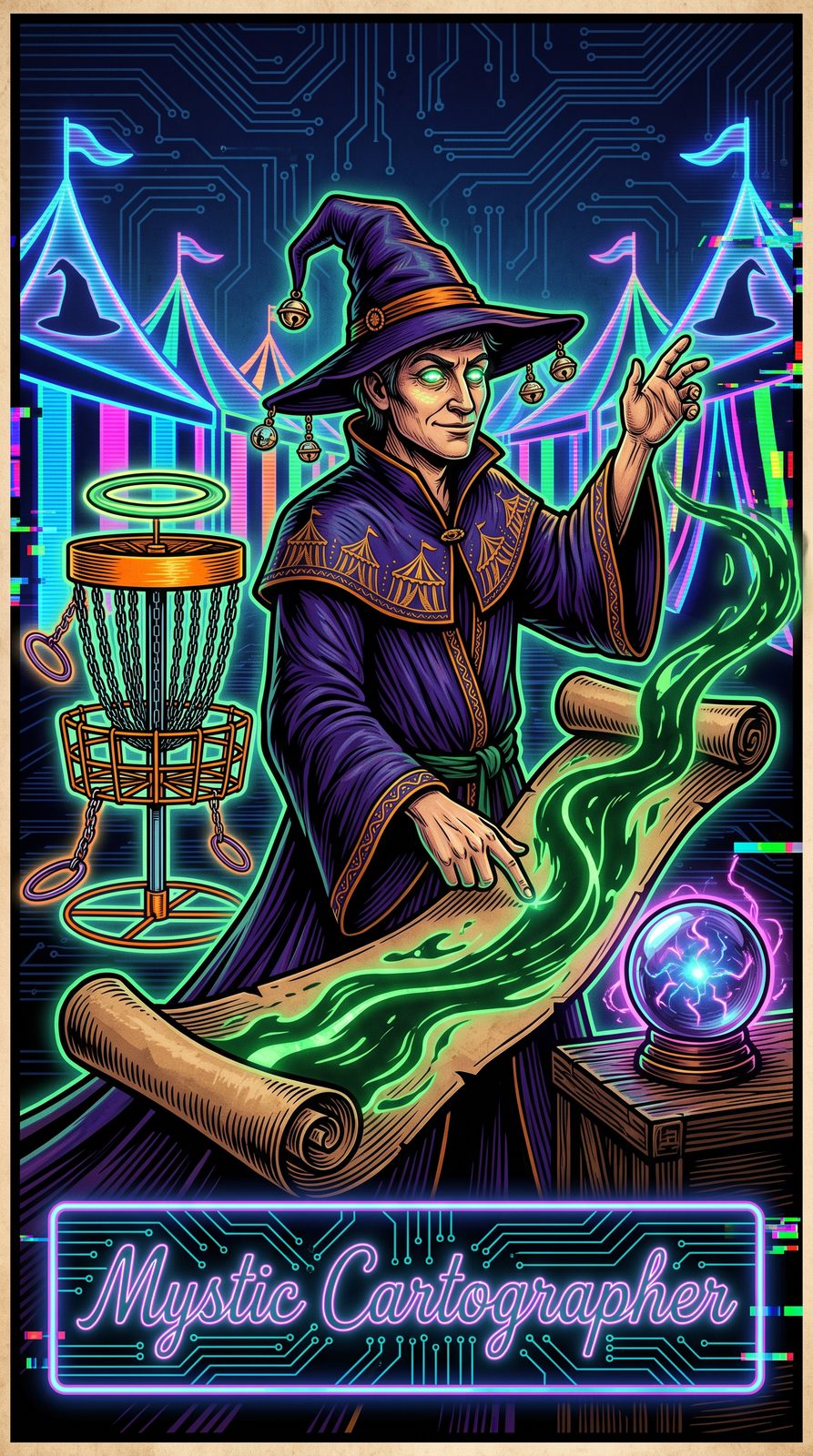 Mystic Cartographer artwork