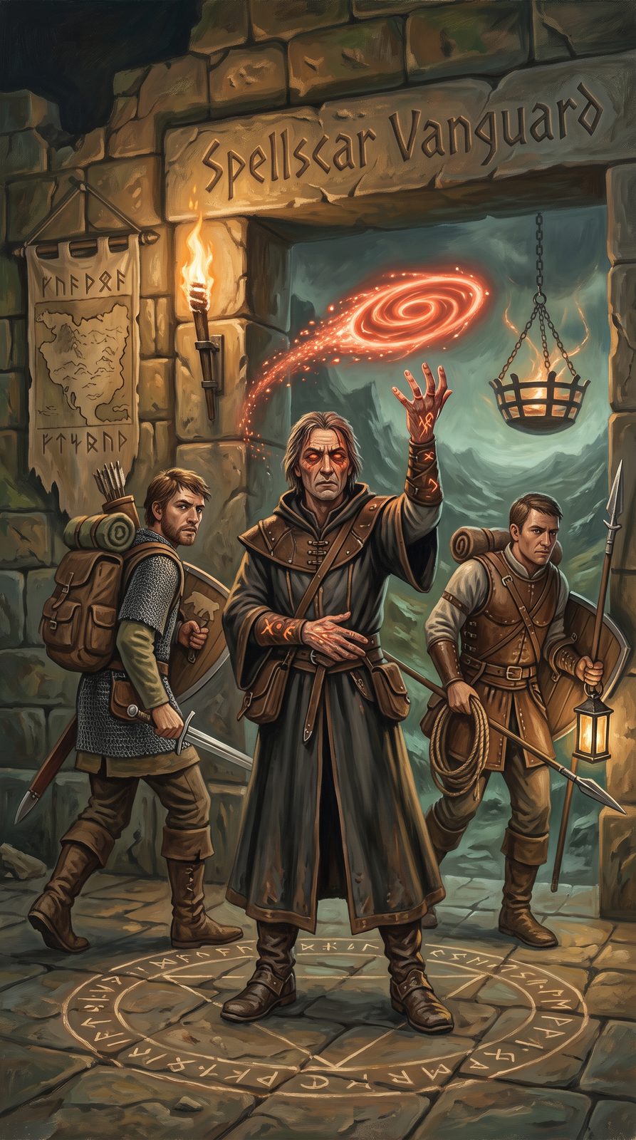 Spellscar Vanguard artwork