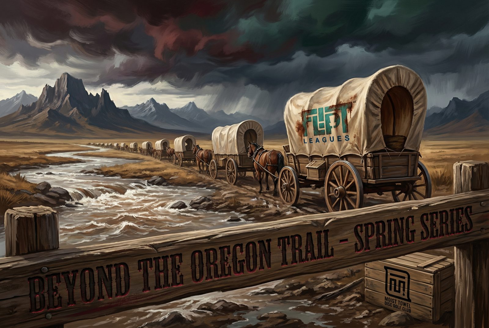Beyond the Oregon Trail - Spring Series series artwork