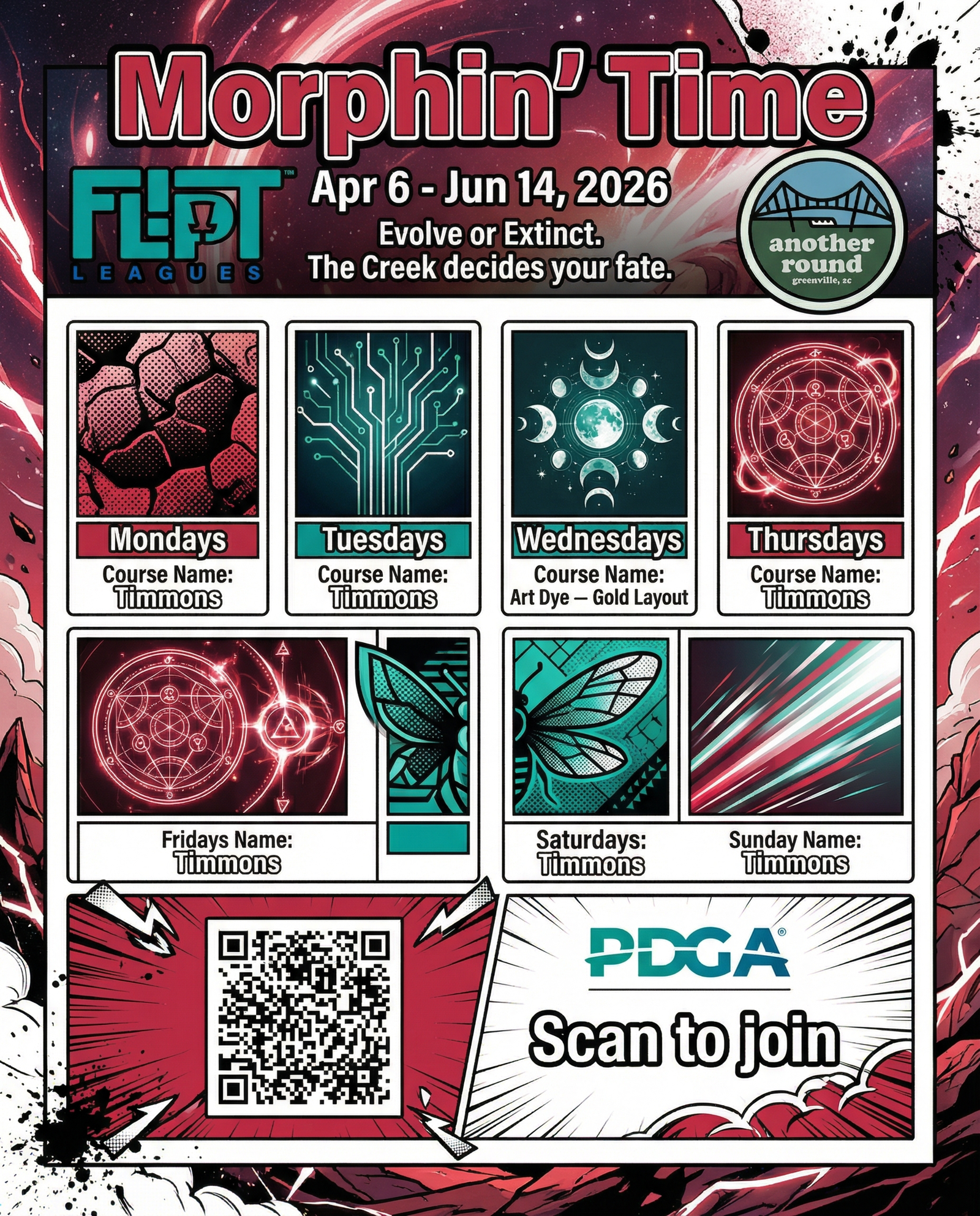 Morphin' Time - Included Leagues