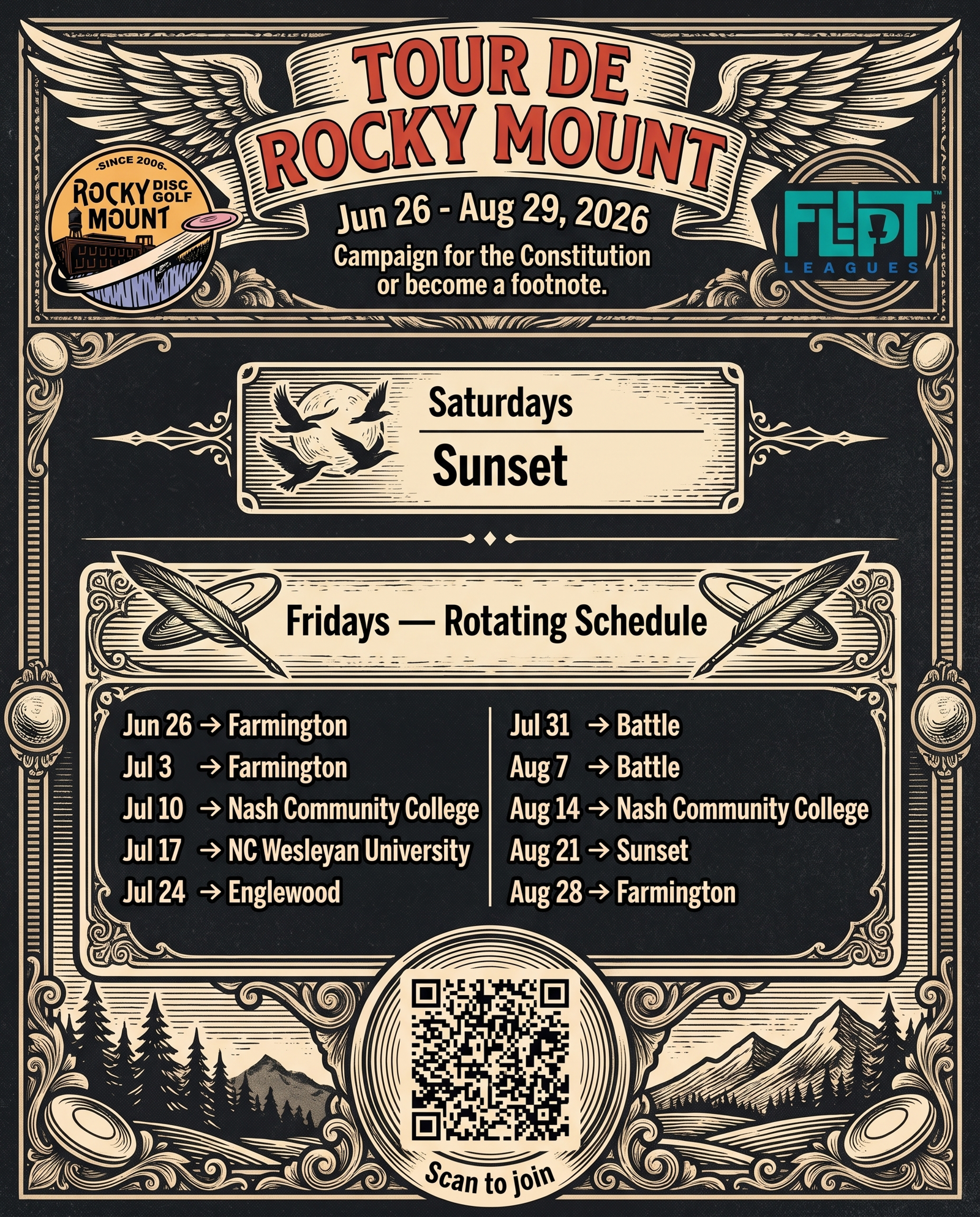 Series info infographic