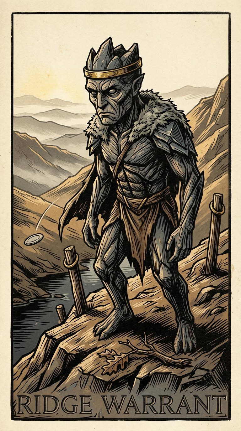 Ridge Warrant artwork