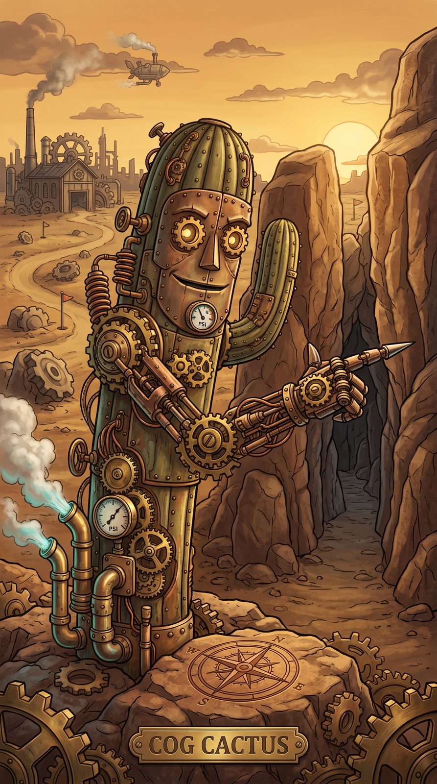Cog Cactus artwork