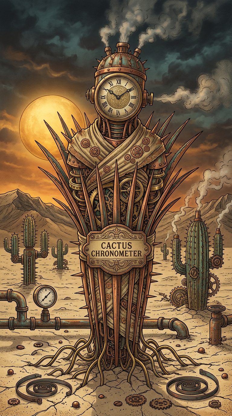 Cactus Chronometer artwork