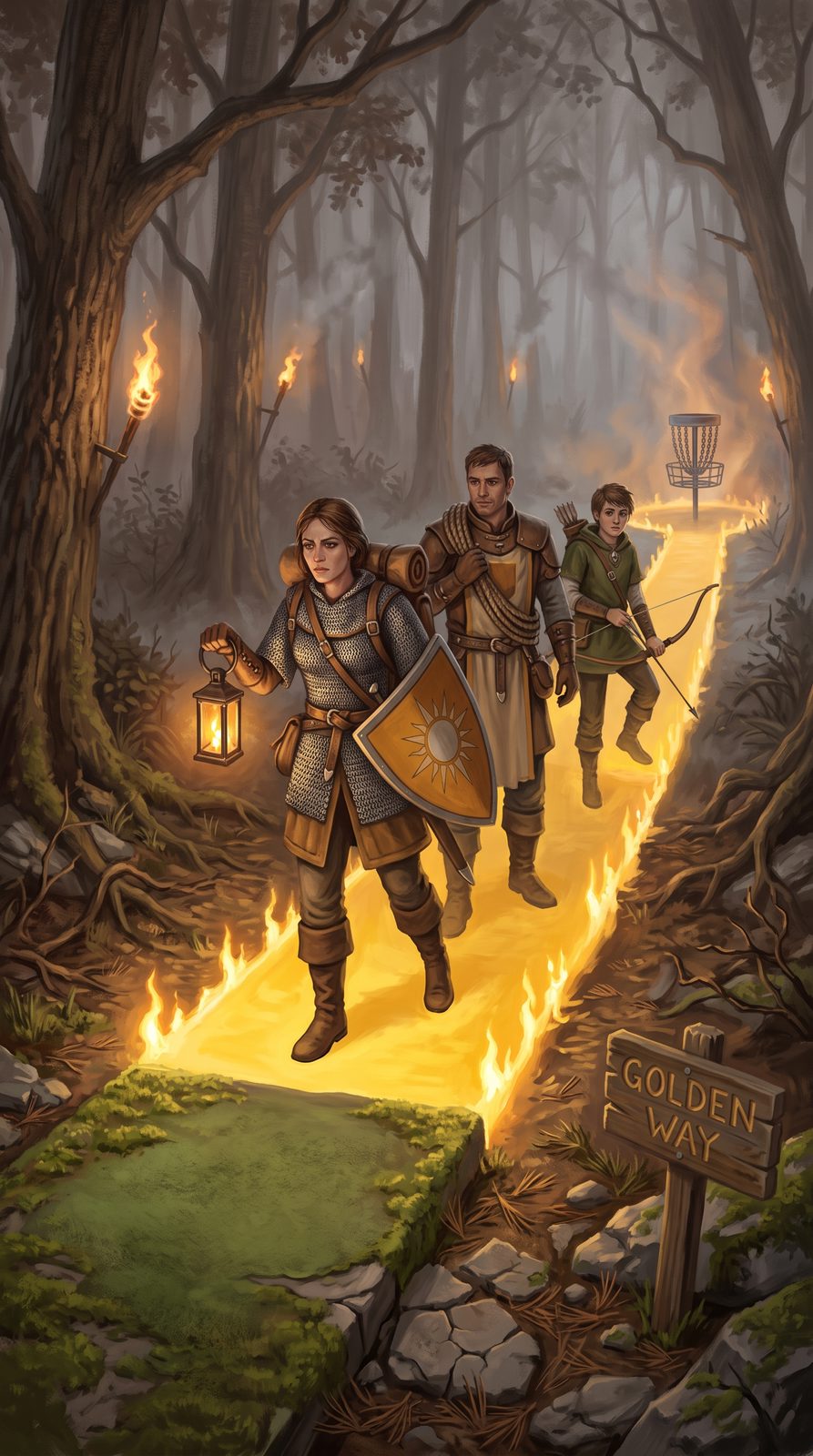 Golden Way artwork
